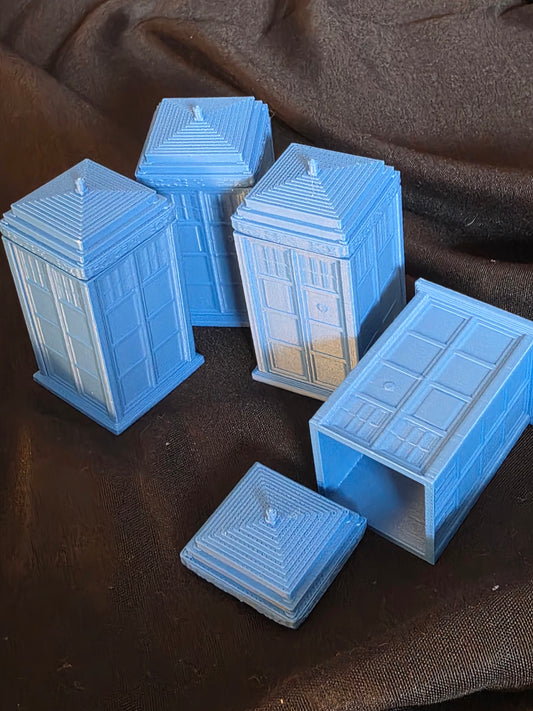 Dr Who Tardis trinket box